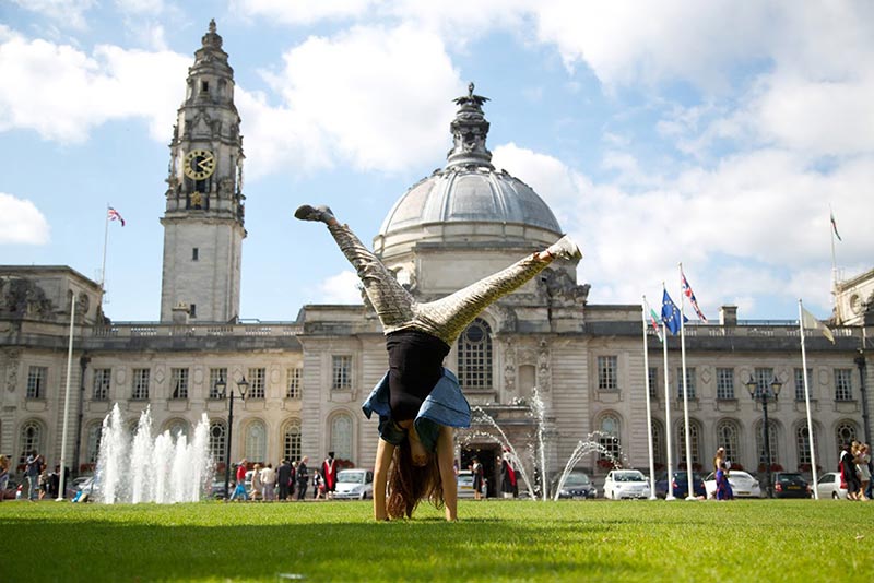 Englisch lernen in Cardiff